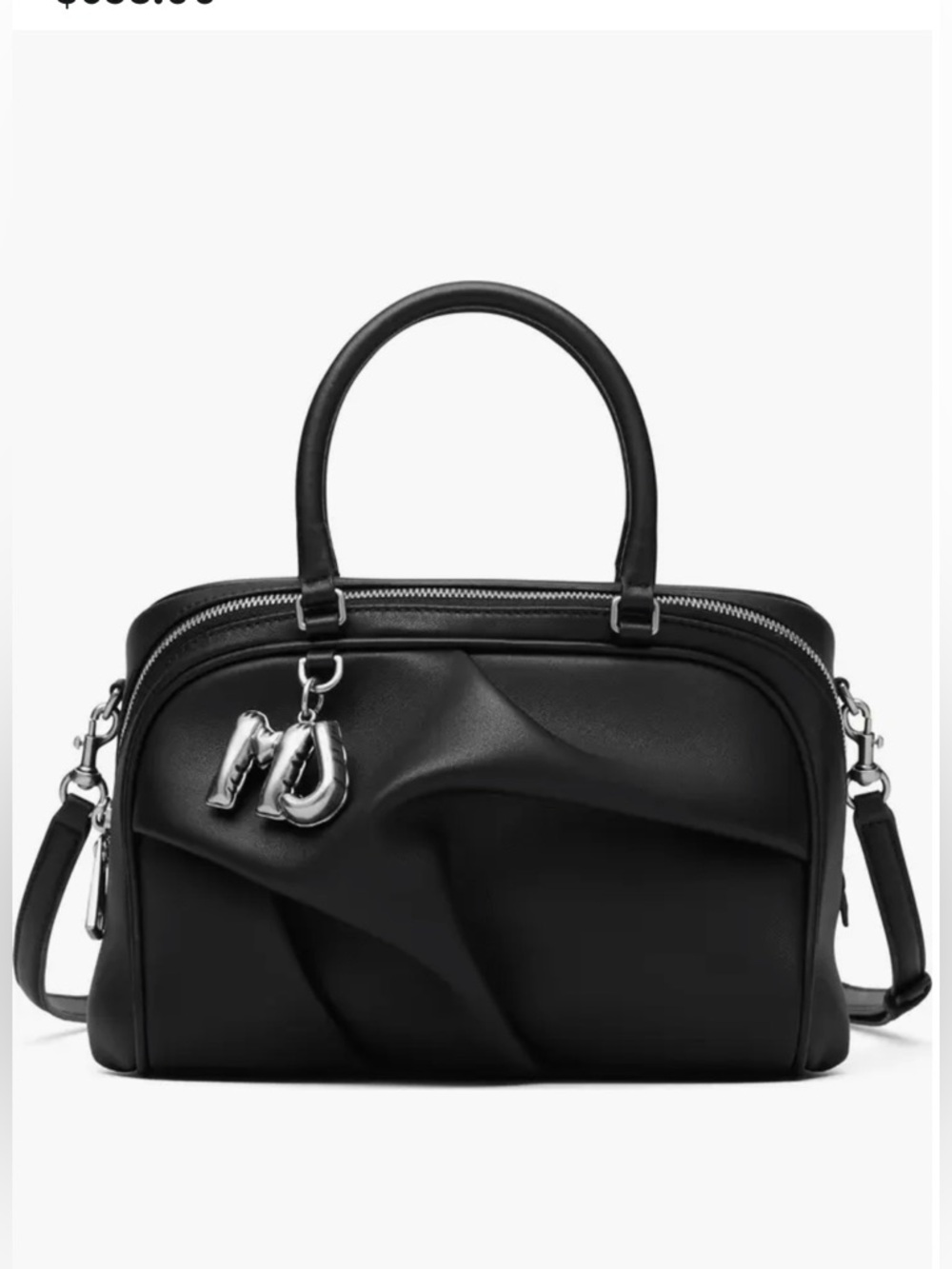 Marc Jacobs The Small
Wave Leather Satchel  retails $658